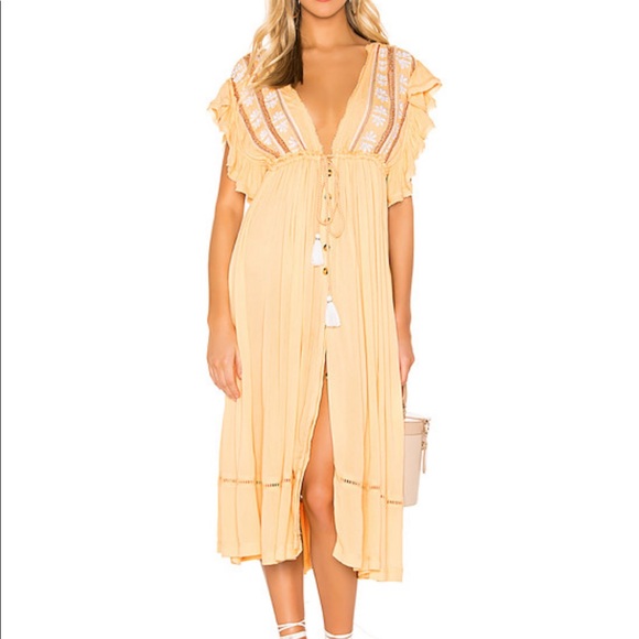 Free People Dresses & Skirts - SOLD: NWT FREE PEOPLE Will wait for you Midi Dress